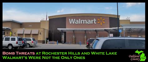 Walmart white lake - White Lake, MI. 26. 13. Nov 20, 2019. I have a concern about Dr. Gaffka. He did a great exam and I was impressed, but he said I have cataracs and wanted me to visit a certain eye specialist in Waterford. Instead, I went to an eye surgeon in West Bloomfield for a second opinion. The eye surgeon said I had very little cataracs and did not need ...